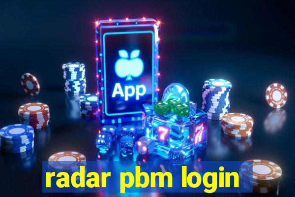 radar pbm login